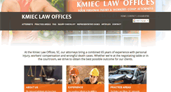 Desktop Screenshot of kmieclaw.com